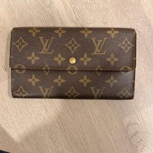 Louis Vuitton Monogram International Long Wallet